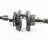 Коленвал 186F (Dшейки-40mm, H-118,0mm) под шлиц +шестерни+подшипник, запрессованный