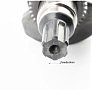 Коленвал 186F (Dшейки-40mm, H-118,0mm) под шлиц +шестерни+подшипник, запрессованный