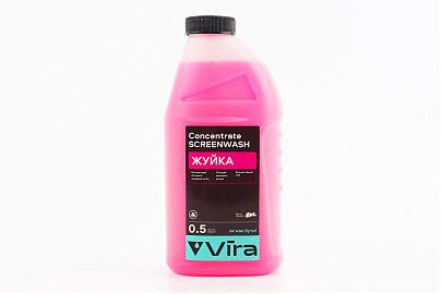 Жидкость  для чистки стекол, концентрат 1:10 (ЛЕТО) "Жуйка" 500ml