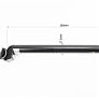 Труба сидения MTB 27,2х350мм, алюминиевая, чёрная SPT-06