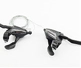 Переключатели (моноблок) 3x7 скоростей, чёрные SL-12