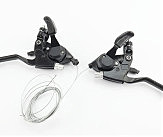 Переключатели (моноблок) 3x7 скоростей, чёрные SL-12