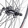 Колесо 27,5" переднє Disk-brake, обід "крапля" та втулка 14Gx36H алюмінієві NECO MS37F, кріпл. ексцентрик, "GRAVITY"