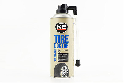 Герметик для быстрого ремонта шин "TIRE DOKTOR", Аэрозоль 400ml
