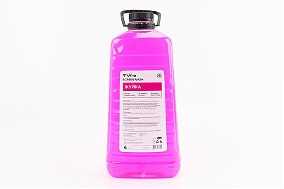 Жидкость  для чистки стекол летняя (в бачок омывателя), "Жуйка" 4L