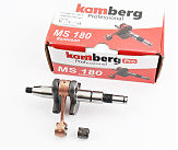 Коленвал, палец 10mm MS-180 + подшипник 