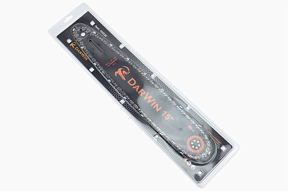 Шина 15"-1,5mm 325 64зв L-45см + цепь 325-1,5mm-64зв. квад. зуб, на блистере