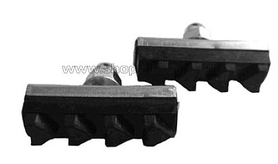 Колодки тормозные велосипедные (ободные, V-brake) S8 40mm