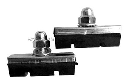 Колодки тормозные велосипедные (ободные, V-brake) S21 40mm