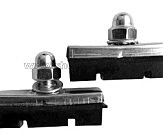 Колодки тормозные велосипедные (ободные, V-brake) S21 40mm