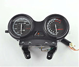 Панель приборов (в сборе) Yamaha YBR 125 (140км/ч, тахометр, черная) (#MY-127)