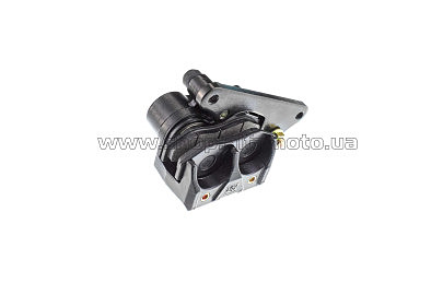 Суппорт тормозной (дисковый) 4T GY6 50/150 (передний двухпоршневой) KOMATCU (mod.A)