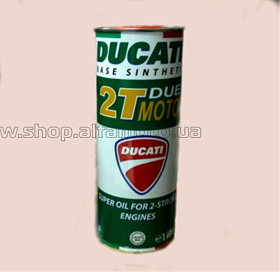 Масло 2T, 1л ж/б (синтетика, DUE MOTO) DUCATI VDKI