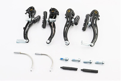 Тормоз V-brake 110мм (2 колеса), чёрный SPARKLE