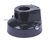 Корпус фары Delta (круглая, пластик) Y-BOX AMG-3