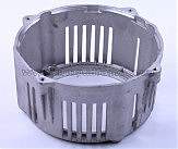 Крышка (левая) статора бензогенератора 178F GN 2-3,5 KW AMG
