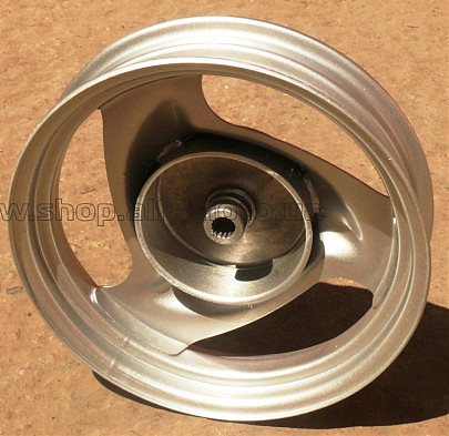 Диск колеса 2.15 * 10 (зад, барабан) (металл, 16 шлицов) Yamaha JOG 50 VDK-2