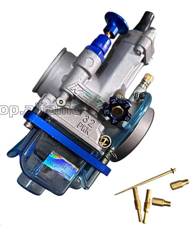 Карбюратор   4T CB/CG   PWK 32 ручной подсос+жиклёры+игла VDK
