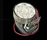 Фара дополнительного света LED  (круглая )  L7-9W кругла D-54  FLOOD 9-85V DC 1,5W 6щт. 6000К IP67 900 LM VDK