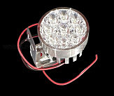 Фара дополнительного света LED  L9-13,5W кругла D-54 мм FLOOD 9-85V DC 1,5W 9щт. 6000К IP67 1400 LM VDK