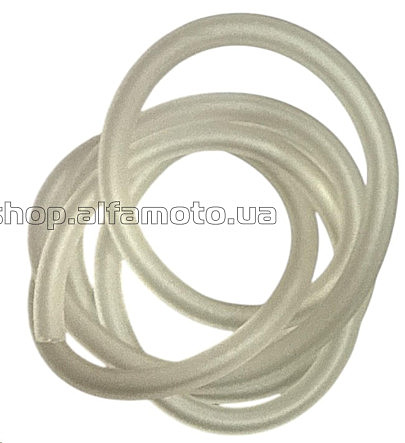 Шланг топливный   ?5mm, 1 метр   (силиконовый, прозрачный) VDK