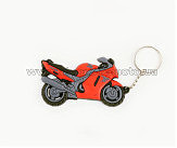 Брелок   резиновый байк HONDA CBR (красный) OSA