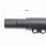 Удлинитель штока вилки 1 1/8” (28.6 мм)х120мм, алюминиевый, чёрный KL-4025
