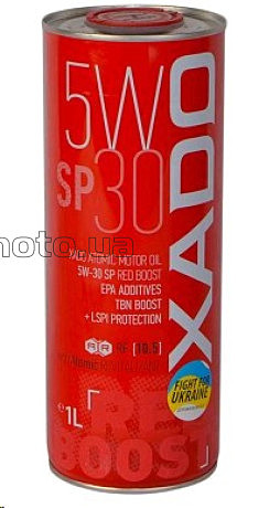 Масло   автомобильное, 1л   (5W-30,  SP)  Red Boost ХАДО