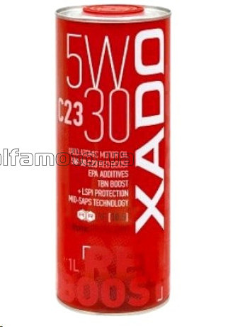 Масло   автомобильное, 1л   (5W-30,  C23)  Red Boost ХАДО