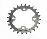 Звезда передняя MTB 24Т (BCD:64мм), чёрная CXC2E