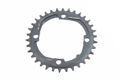 Зірка передня MTB Narrow Wide 34Т (BCD:104мм), алюмінієва, чорна