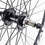 Колесо 26" заднее V/Disk-brake, обод и втулка 14Gx36H алюминиевые, под вольнобег, крепл. эксцентрик, "GRAVITY"
