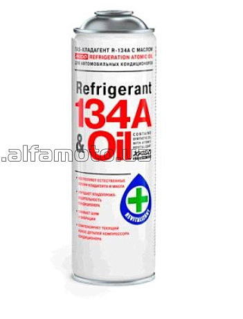 Газ- хладагент с маслом для автокондиционеров  500мл   (R-134a, XADO REFRIGERANT)   (60102)   ХАДО ХАДО-2