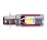 Лампа (фара) 12V35W35W диодная 2 кристалла 1 усик П15Д-25-1 (LED) AMG