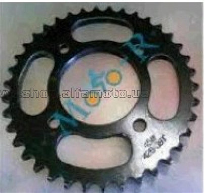 Звезда трансмиссии (задняя) Yamaha YB100 428-37Т ST