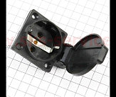 Розетка с крышкой бензогенератора 16A, 250V 2-3,5кВт AMG