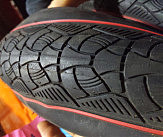 Велосипедная шина 26 * 2,125 (S-238 Red strip) Delitire-Индонезия (#LTK)