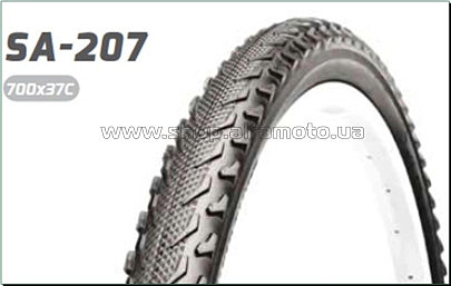 Велосипедная шина 26 * 1,95 (S-207 Blue strip) Delitire-Индонезия (#LTK)