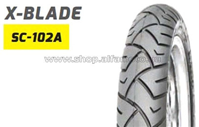Мотошина 100/80 -16 TL SB -102 DELITIRE LTK