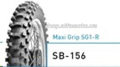 Мотошина 100/100 -18 TT SB-156 Delitire MAXI GRIP SG1-R Шиповка LTK-5