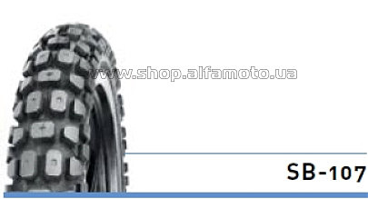 Мотошина 80/90 -21 TT SB-107 Delitire шиповка LTK-2