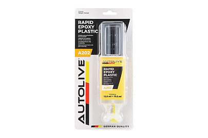Клей двухкомпонентный для пластиковых деталей "EPOXY-PLASTIC", 30g
