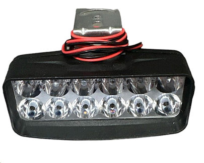 Фара дополнительного света LED  L22-13,5W FLOOD 9-85V DC 1,5W 12шт. 6000К IP67 1200Lm VDK