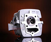 Головка цилиндра   4T CB200   (в сборе, + клапаны, крышка) EVO-2