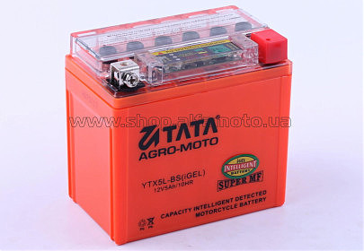 АКБ 12V 5А гелевый (с индикатором заряда) (114x70x106 ) AMG-3