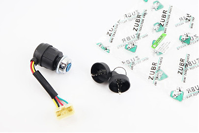 Замок запалювання (кріплення на різьбленні d-23mm) роз'єм великий "тато 5"