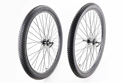 Колеса 29" переднее+заднее, з шинами KENDA, Disk-brake, обод алюм., втулка 14Gx36H, под вольнобег, крепл. эксцентрик