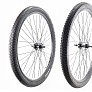 Колеса 29" переднее+заднее, з шинами KENDA, Disk-brake, обод алюм., втулка 14Gx36H, под вольнобег, крепл. эксцентрик