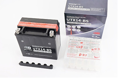 Аккумулятор 12V12Аh UTX14-BS кислотный (L150*W87*H145mm)