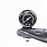 Насос алюминиевый высокого давления 300 psi/20 bar с манометром, для воздушных амортизаторов и вилок, чёрный GS-41P